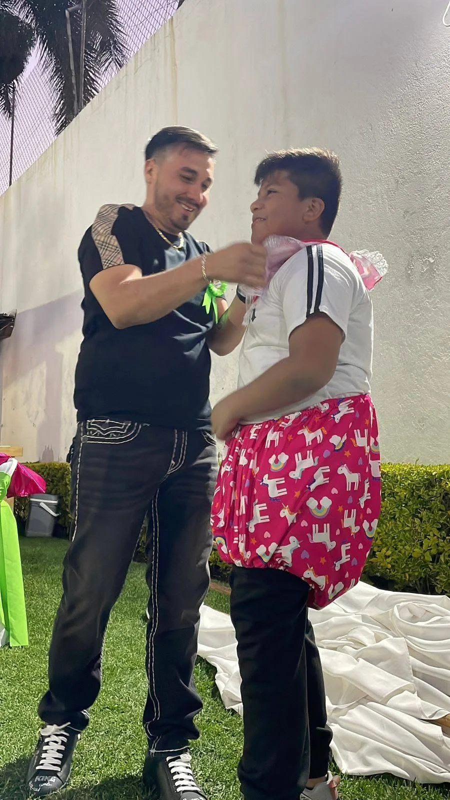 Dinámica familiar en baby shower